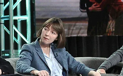 Sally Rooney participe à une table ronde lors de la tournée de presse hivernale 2020 de la Television Critics Association, à Pasadena, en Californie, le 17 janvier 2020. (Crédit : Richard Shotwell/Invision/AP)