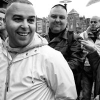 Le rappeur néerlandais Appa, le 21 mars 2015. (Crédit : Guido van Nispen, CC BY 2.0)