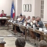 Vote au conseil municipal de Bergerac pour le nom d'une école attribué à une survivante de la rafle du Vel d'Hiv, le 30 septembre 2026 5crédit : capture d'écran X)