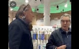 Jérôme Guedj et Didier Eribon, à Paris, en octobre 2026. (Crédit : Jérôme Guedj/Capture d’écran X.com)