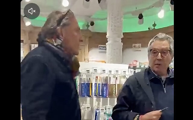 Jérôme Guedj et Didier Eribon, à Paris, en octobre 2026. (Crédit : Jérôme Guedj/Capture d’écran X.com) Jérôme Guedj et Didier Eribon, à Paris, en octobre 2026. (Crédit : Jérôme Guedj/Capture d’écran X.com)