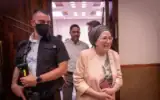 La ministre des Implantations, Orit Strock, lors des primaires du parti HaTzionout Hadatit à Jérusalem, le 26 juillet 2026. (Yonatan Sindel/FLASH90)
