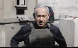 Le Premier ministre Benjamin Netanyahu lors d'une déclaration vidéo depuis Hébron, en Cisjordanie, le 23 octobre 2026 (Crédit : Capture d'écran/Bureau de la presse gouvernementale)