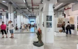 « Voices from the Gaza Border Communities », une exposition présentée au Centre Amiad de Jaffa, jusqu’au 8 octobre 2026. (Crédit : Jessica Steinberg/Times of Israel)