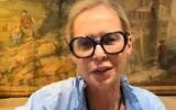 Alexandra Sojfer, militante pro-israélienne sur les réseaux sociaux. (Capture d'écran - Instagram @alexandra_sojfer)