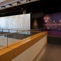 Intérieur du Musée national Weitzman d'histoire juive américaine, à Philadelphie, en Pennsylvanie. (Crédit :  Musée Weitzman via JTA)