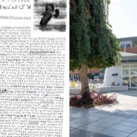 Montage photo (de gauche à droite) : La lettre qui aurait été rédigée par un professeur de l’université Bar-Ilan et adressée à Moshe Feiglin, rendue publique le 5 octobre 2026 ; une vue de l’université Bar-Ilan. (Crédits : X/utilisée conformément à l’article 27a de la loi sur le droit d’auteur ; Yossi Aloni/Flash90)