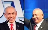 Le Premier ministre Benjamin Netanyahu (à gauche) et le chef de Yashar, Gadi Eizenkot (à droite). (Crédit : AP/Ohad Zwigenberg, Jack GUEZ/AFP)