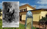 Les histoires des cow-boys juifs, les "gauchos", comme J. Sandler (en encart, sur une photo prise en 1909), sont présentées au Museo Villa Dominguez, dans la province argentine d'Entre Ríos, sur une photo non datée. (Crédit : Alicia Segal, avec l'aimable autorisation de l'AMIA ; Museo Villa Dominguez)