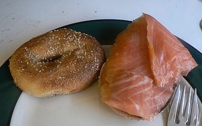 Bagels and lox. (photo credit: CC BY-SA stu_spivack, Flickr)
