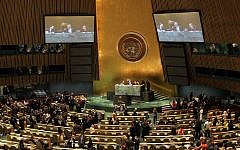 The UN General Assembly (photo credit: CC BY linh.m.do, Flickr)