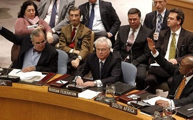 Russia's Ambassador to the United Nations Vitaly Churkin (photo credit: AP/Jason DeCrow/File) Russia's Ambassador to the United Nations Vitaly Churkin (photo credit: AP/Jason DeCrow/File)
