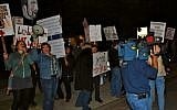 Anti-Israel protest in Vancouver, Canada (photo credit: CC-BY Michael vancouver.mediacoop.ca)