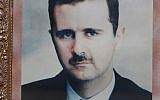 A picture of Bashar Assad (photo credit: Yossi Zamir/ Flash90)