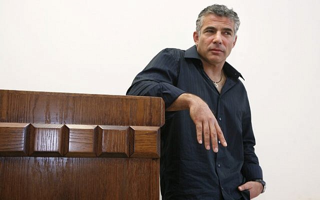 Yair Lapid in 2008. (photo credit: Michal Fattal/Flash90)
