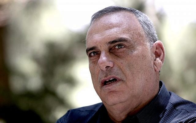 Israeli soccer coach Avram Grant in 2009 (Abir Sultan/Flash90)