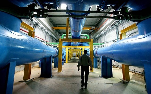 Mekorot's Eshkol water filtration plant in northern Israel (photo credit: Moshe Shai/Flash90)