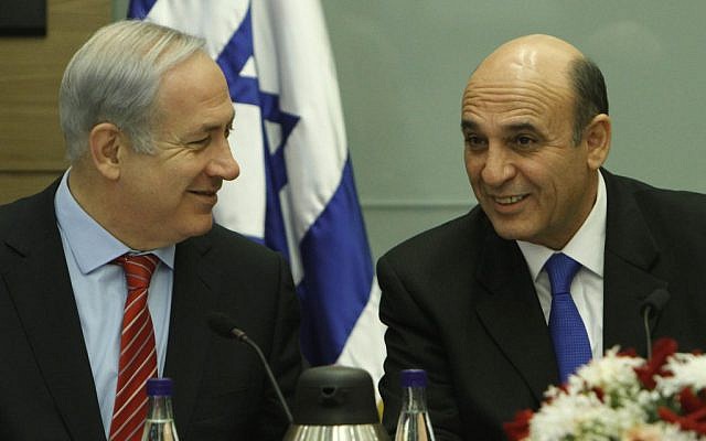 Prime Minister Benjamin Netanyahu with tKadima party head Shaul Mofaz (photo credit: Miriam Alster/Flash90) Prime Minister Benjamin Netanyahu with tKadima party head Shaul Mofaz (photo credit: Miriam Alster/Flash90)