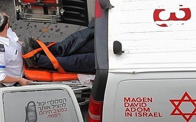 Illustrative photo of a mobile Magen David Adom unit (photo credit: Nati Shohat/Flash90)