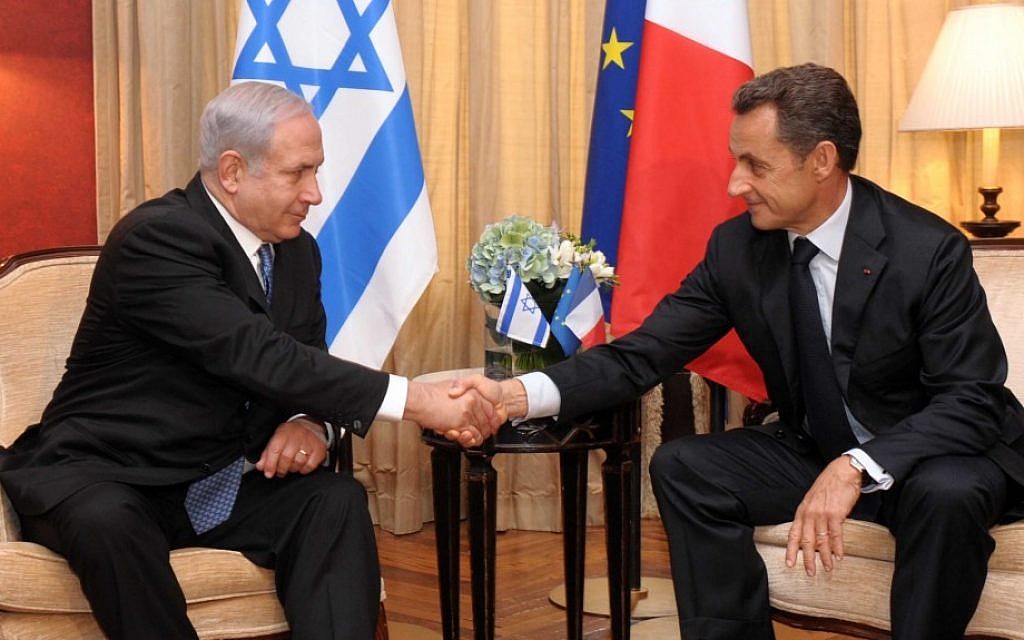 PM Benjamin Netanyahu meets with French President Nicolas Sarkozy (photo credit: Avi Ohayon / GPO / Flash90) PM Benjamin Netanyahu meets with French President Nicolas Sarkozy (photo credit: Avi Ohayon / GPO / Flash90)