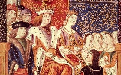 Ferdinand and Isabella of Spain in about 1469, the year of their marriage