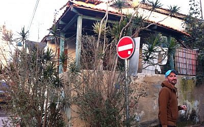 Shimeon, a Kerem Hateimanim resident (photo credit: Michal Shmulovich/Times of Israel)