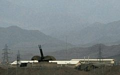 Illustrative photo of an Iranian air defense system at Natanz in 2007 (AP/Hasan Sarbakhshian, File)
