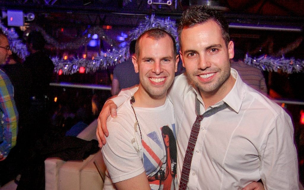 Jayson Littman (left) on the town. (Photo credit: Courtesy) Jayson Littman (left) on the town. (Photo credit: Courtesy)