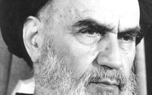 Ayatollah Khomeini (photo credit: Namalom/Wikimedia Commons/File) Ayatollah Khomeini (photo credit: Namalom/Wikimedia Commons/File)