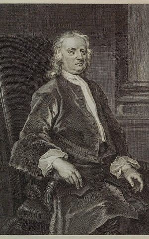 An engraving of Isaac Newton based on a 1726 painting by John Vanderbank. (photo credit: AP/NY Public Library, File) An engraving of Isaac Newton based on a 1726 painting by John Vanderbank. (photo credit: AP/NY Public Library, File)