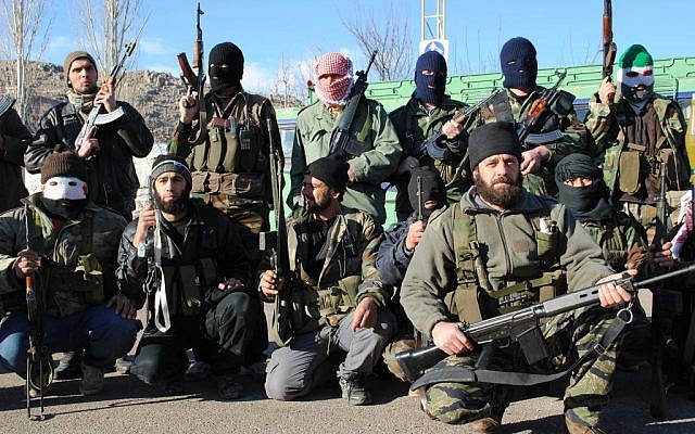 Syrian army defectors gather at the mountain resort town of Zabadani, Syria, near the Lebanese border, on January 20, 2012 (AP) Syrian army defectors gather at the mountain resort town of Zabadani, Syria, near the Lebanese border, on January 20, 2012 (AP)