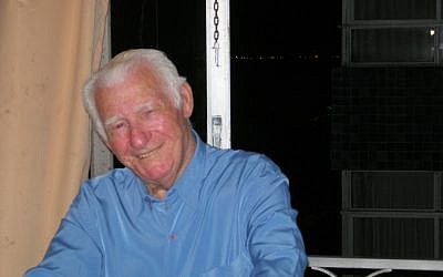 100-year-old Moisés Lederman is set to make aliya in March. (Photo credit: Courtesy The Jewish Agency)
