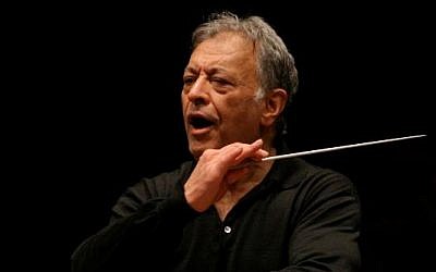 Zubin Mehta, conductor of Israel's Philharmonic Orchestra. (photo credit Oded Altman/Flash90)