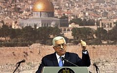 Palestinian Authority President Mahmoud Abbas (photo credit: Issam Rimawi/Flash90)