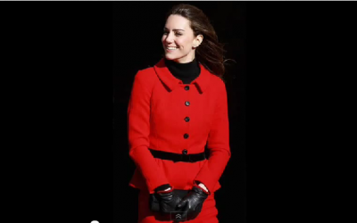 Coat fashions of Princess Kate (photo credit: screenshot, josephinepierre1, YouTube.com)