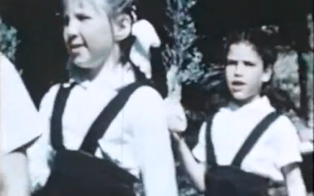 A still from Keren Kayemet's film archive (photo credit: KKL)
