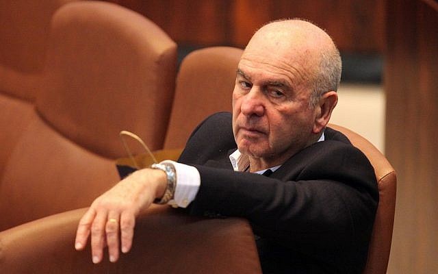 Matan Vilnai, a Cabinet minister and former general, will be Israel's next envoy to China. (Photo: Flash90)