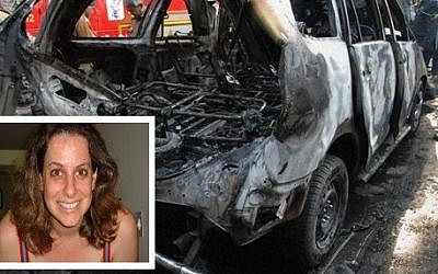 Tal Yehoshua Koren was injured in an attack in New Delhi while in her car. (photo credit: AP, Facebook)