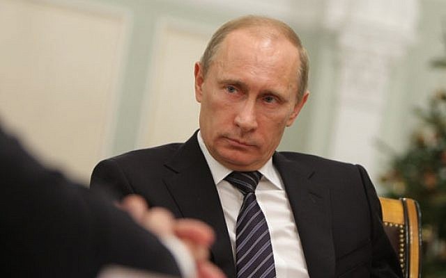Russian president Vladimir Putin (photo credit: CC-BY-SA courtesy Russian Government website)