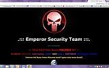 Tel Aviv University's website, seen here attacked by anti-Israeli hackers, February 2012 (Photo credit: Courtesy TAU)