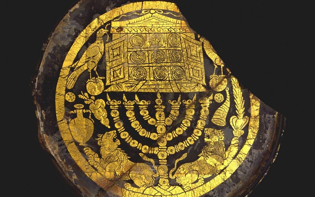 The disc is one of the first objects found outside Israel with motifs linked to the Temple in Jerusalem. (photo credit: Israel Museum, photo by David Harris) The disc is one of the first objects found outside Israel with motifs linked to the Temple in Jerusalem. (photo credit: Israel Museum, photo by David Harris)