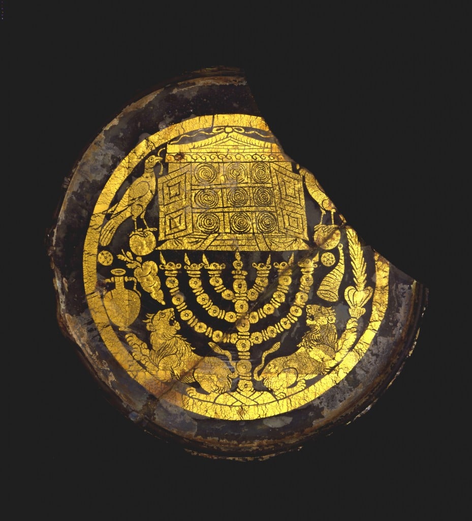 The disc is one of the first objects found outside Israel with motifs linked to the Temple in Jerusalem. (photo credit: Israel Museum, photo by David Harris) The disc is one of the first objects found outside Israel with motifs linked to the Temple in Jerusalem. (photo credit: Israel Museum, photo by David Harris)
