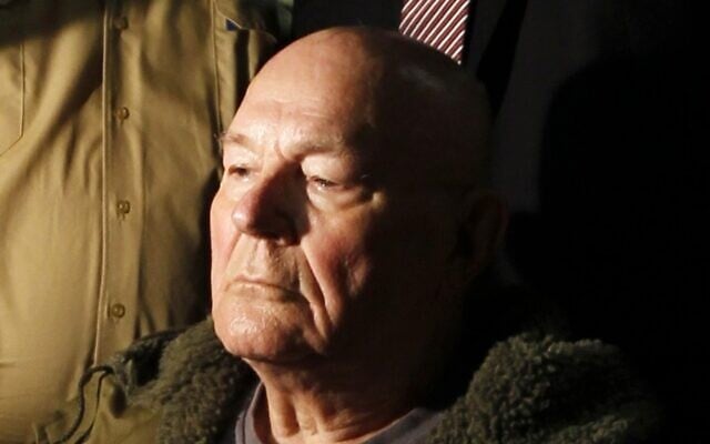John Demjanjuk in a Munich courtroom (photo credit: AP/Matthias Schrader)
