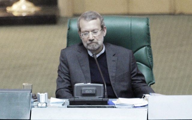 Iranian Parliament Speaker Ali Larijani (AP/Vahid Salemi)