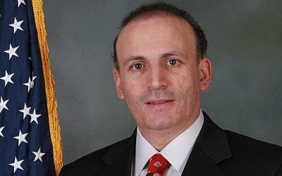 Bader Qarmout, a pro-Israel Arab Christian running for Senate in New Jersey. (photo credit: courtesy)