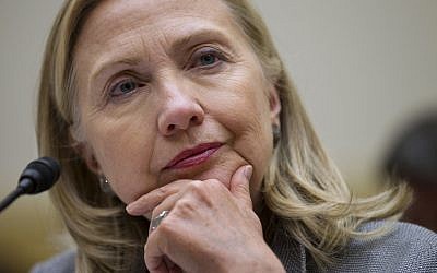 US Secretary of State Hillary Rodham Clinton. (photo credit: AP)