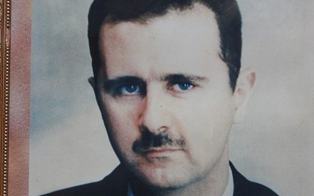 A picture of Bashar Assad (photo credit: Yossi Zamir/Flash90) A picture of Bashar Assad (photo credit: Yossi Zamir/Flash90)