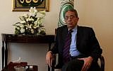 Amr Moussa, former secretary-general of the Arab League, pictured in Cairo in 2010. (photo credit: Wissam Nassar/ Flash90)