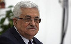 Palestinian Authority President Mahmoud Abbas (Issam Rimawi/Flash90)