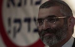 MK Michael Ben-Ari (National Union). (photo credit: Uri Lenz/Flash 90)